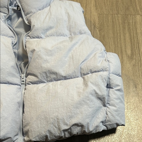 H&M Sky Blue Quilted Vest - Picture 3 of 11